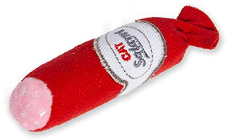 Karlie Katzenspielzeug Textil L: 11.5 cm rot Salami