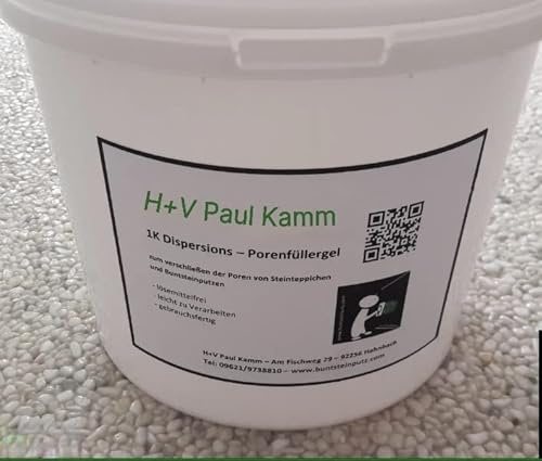 CoPa-Gran 2kg 1K Transparenter Porenfüller/Versiegelung für Buntsteinputze aller Art im Innenbereich