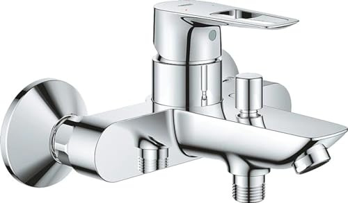Grohe Wannen-Einhebelmischer BauLoop 1/2, Wandmontage, chrom