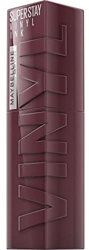 Maybelline New York Lip Color, wischfrei, langanhaltend bis zu 16h, flüssiger Lippenstift, Glanz-Finish, SuperStay Vinyl Ink, 135 Fearless
