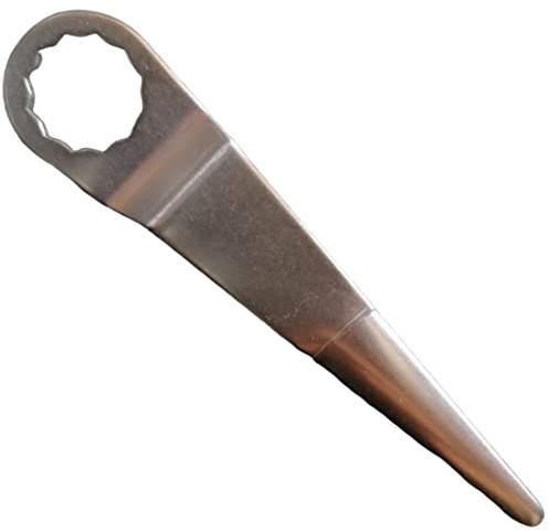 SIO Cuchilla Saca Lunas Recta 90 mm Mod. 8E+ – Cuchilla para Desmontar Parabrisas y Cristales de Coche – Herramienta Corte Adhesivo Poliuretano Lunas Automóvil