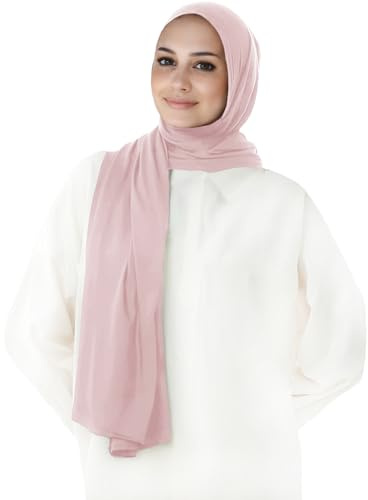 Lina & Lily Damen Instant Hijab Kopftuch Ready-To-Wear Modal Jersey