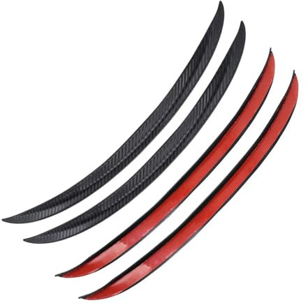 Passgenaue Paraspruzzi 44 Centimetri Ruota Auto Sopracciglio Parafango Arco Parafango Labbro Copertura Della Protezione Paraspruzzi Striscia Di Gomma Adesivo Auto Universale Auto Paraspruzzi(44CM 4PCS