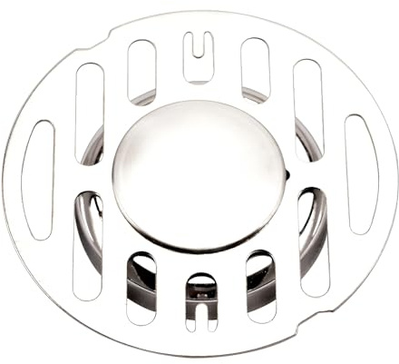 Tapa de Desagüe de Ducha Redonda, Acero Inoxidable, Filtro para Baño, Rejilla de Drenaje para Exterior, Jardín y Terraza(8.2cm/3.23in)