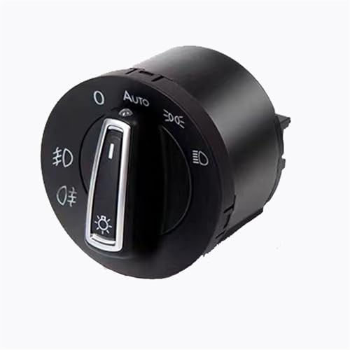 Hauptlichtschalter für VW Polo Mk4 6Q 9N 9N3 2002-2009, automatischer Scheinwerferschalter, Autozubehör 1C0941531