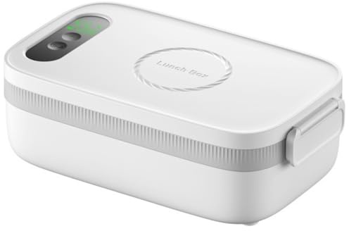 Generico Contenitore elettrico per il pranzo per adulti, scalda-cibo autoriscaldante, 7 impostazioni di tempo, 14000 mAh, ricaricabile tramite USB, portatile, per ufficio, esterno, studenti