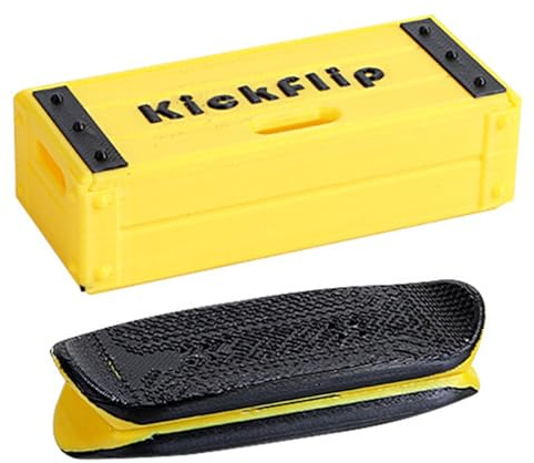 Mini Fingerboard Magnetico, Giocattolo Fidget Portatile per Alleviare Lo Stress, Tasca Pro da Acrobazie, Rotazioni & Trucchi, Mini Skateboard da Scrivania per Bambini e Adulti