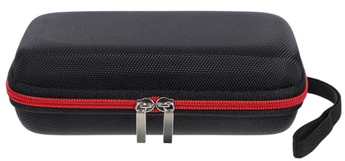 KAILIKETIY Estuche Protector Portátil Bolsa Organizadora Negra de Tela Oxford Cierre para Medidores de Glucosa y Ácido Úrico Adecuado para Uso y Oficina para Uso y Oficina