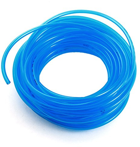 sourcing map 15 m, transparent blau Polyurethan Druckluft Schlauch PU, 4 x 6 mm