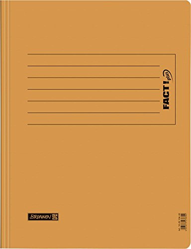 Brunnen Schnellhefter Papphefter (10er Pack, Orange)