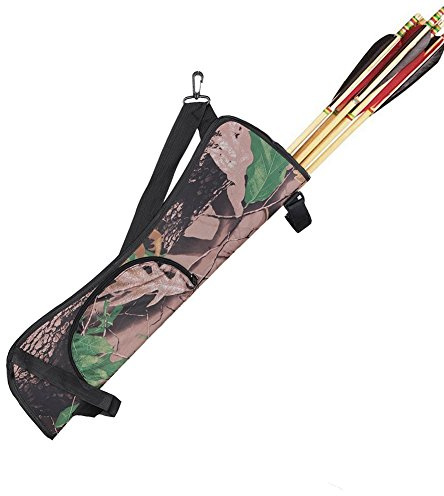 lazutom Camo Bogenschießen Pfeil Halter Schleife Gürtel Köcher Bogenschießen Supplies Schleife Tasche für Outdoor Jagd Training
