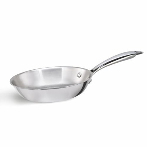 Alda Vitale - Padella a tre strati in acciaio inox, 18 cm