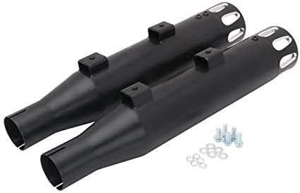 JSDNI Für Harley Für Davidson Für Softai Für Touring Für CVO Für Sportster XL1200 XL883 2014-2018 Motorrad Megaphon Auspuff Schalldämpfer Slip-On
