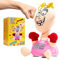 KreativeKraft Jouet Anti Stress Adulte Bureau Idée Cadeau Humoristique Collègue Homme Femme Punching Ball Bureau Antistress Adultes Funny Gifts Secret Santa (Rose)