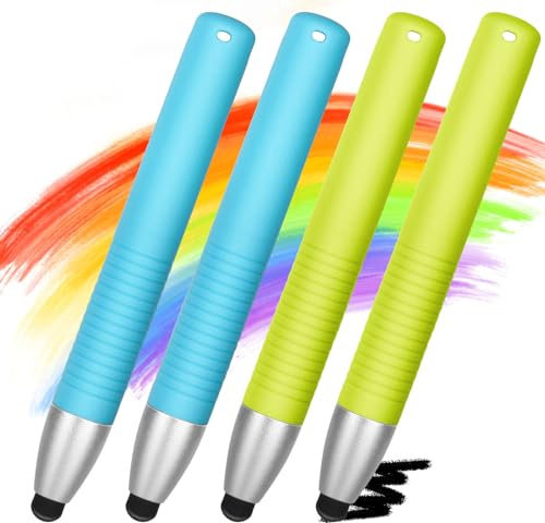 Flintronic Tablet Stift für Kinder, Tablet Eingabestift, Touchscreen Stift für Kinder, Stylus Touch Pen Kompatibel mit iPhone/Android/iPad Pro/Mini/Air/iWatch/Kindle/Kinder Smartwatch
