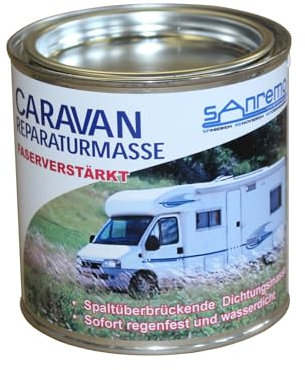 Sanremo Caravan Dichtmasse Faserverstärkt 840g Achatgrau