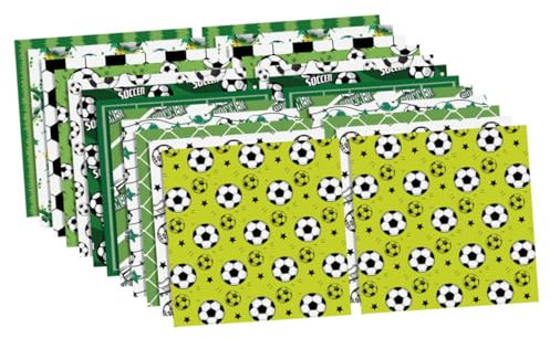 Cabilock Benutzerdefinierte Fußball Geschenkpapier Tissue für Handwerk Fußball Party Dekorationen