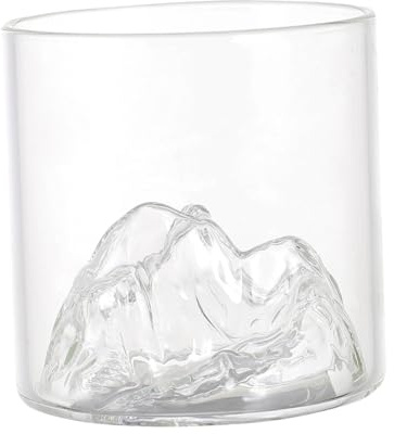 NOLITOY 2pièces Tasse De Style Japonais Tasse à Whisky De Montagne Peu Profonde à Vin à Thé Lot De Verres à Whisky De Style Japonais Verres Peu Profonds
