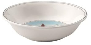 Villeroy und Boch Design Naif Dessertschale, 14 cm, Premium Porzellan, Weiß/Bunt
