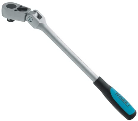 Hazet Umschaltknarre (3/8 Zoll Vierkant, 30 Zähne, mit Gelenk) 8816G