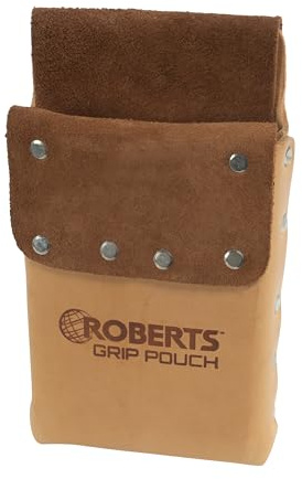 Roberts Deluxe Leather Grip Carpet Knife and Tool Pouch