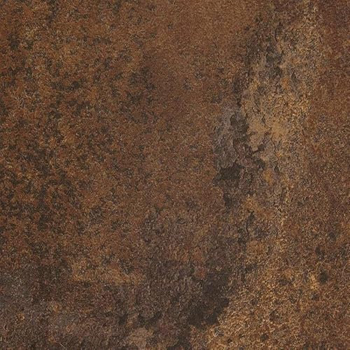 Dekorspanplatte Keramik Rost Blech als Tischplatte, Schreibtischplatte, Laden- und Möbelbau, 50x50 cm, Stärke: 28 mm