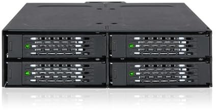 Icy Dock Backplane 4 x 6.3 cm SATAI-III in 1 x 5.25 Inch HDD/SSD black