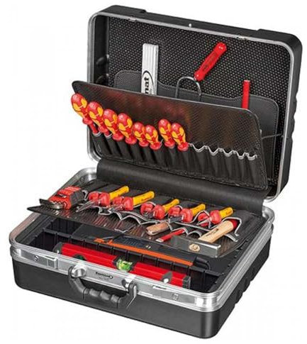 FORMAT PROFI Elektriker Werkzeugsatz Werkzeugkoffer Werkzeug 38tlg. im Koffer