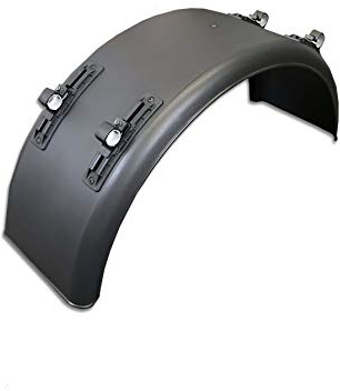 Trupa Kotflügel Breite 435 / Spannweite 1320 mm mit Befestigung, Halter für LKW Anhänger NFZ Trecker