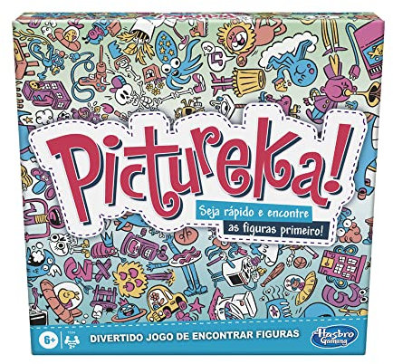 Hasbro Gaming Juego Pictureka! - Juego de Dibujos - Juego de Mesa Infantil - Divertido Juego Familiar - Juegos de Mesa para Mayores de 6 años, F2564190