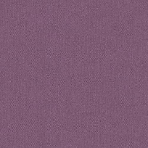 Papier peint scandinave uni violet pour bureau | Tapisserie moderne mauve idéale salle de bain | Papier peint unicolore intissé