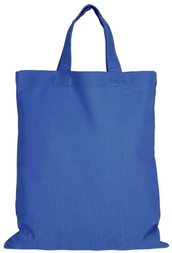 TEXXILLA 10 Stück Apothekertasche - OEKO-TEX 100 zertifiziert | mit zwei kurzen Henkeln | 22x26cm | Jutebeutel | Einkaufstasche | unbedruckt