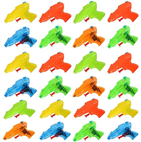 Pistole d'acqua per i bambini, Water Blaster Soaker, Water Squirt Water Fighting Toy, Summer Piscina Beach Toy, Blaster di plastica per i bambini Bomboniere del partito (24PACK)