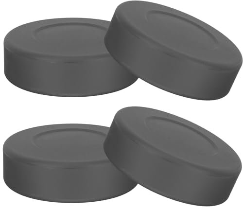 BESPORTBLE Eishockey-Pucks Übungs-Trainingspucks Gummi-Trainingspucks 4 Stück