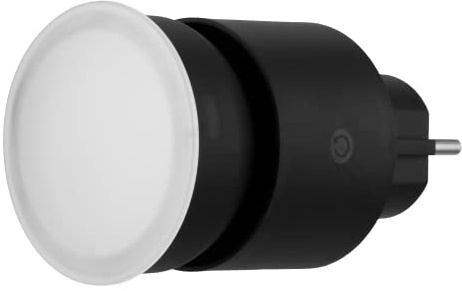 REV Steckdosenlampe 4-stufig dimmbar, 10W, 850lm, 3000K, zum Einstecken in Steckdosen, Verlängerungskabel u. Mehrfachsteckdosen