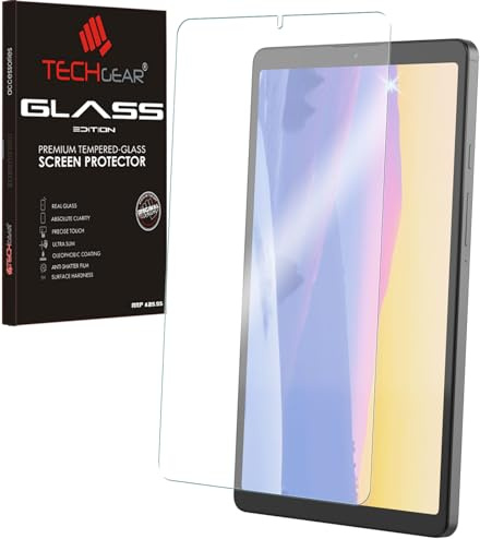 TECHGEAR Blendfreies mattes Glas für Galaxy Tab A11 & Tab A9 8,7 Zoll [entspiegelt] [Kratzfest] [9H Härte] Displayschutzfolie aus gehärtetem Glas für Samsung Tab A11/A9 SM-X130/X133/X135/X110/X115