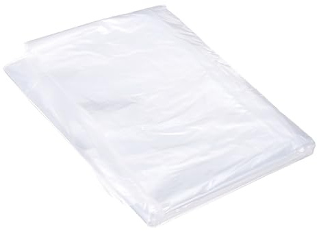 PATIKIL 10 Pcs Sacs Plastiques Poly Transparents Ouverts Plats 24x31 Pouces 1.6 Mil Sacs D'Emballage Pour Aliments, Maison, Collection, Pâte À Pain