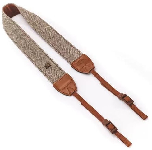 GuiGui DaMoWang es compatible con varias marcas de correas de cámara, correas de cámara retro, descompresión y portátiles (marrón)