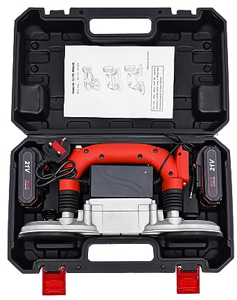 Tile Vibrator Suction Cups Tile Leveling System Tile Vibrator Leveling Machine 6 Speed Adjustable Suction Cup Tile Tiler Hand-held Tile Tiling Machine Tile Vibration Automatic Tile Leveling Machine