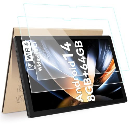 Hianjoo 2 Pack Screen Protector Compatible with HotLight Tablet 10 inch C10/C11, Tempered Glass Film Easy Installation [Scratch Resistant ]