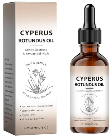Bettinay Cyperus Rotundus Oil, 60ml Body Hair Removal Oil for All Skin Types