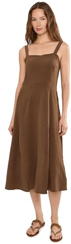 Toad&Co Women's Sunkissed Tank Midi Dress Earth Texture Large