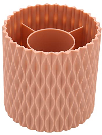 pour Le Support de brossage de Maquillage, Rotation à 360 degrés, Grande capacité, 5 Fentes, pour Le Stockage des pinceaux de cosmétiques