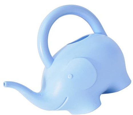 KIMISS Regadera de Elefante, Diseño de Dibujos Animados, Jardinería para Niños, Regadera de Mano de 1L de Capacidad, Diversión y Herramienta
