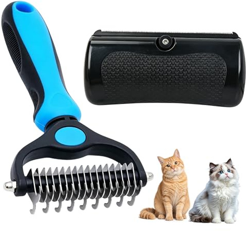 Deshedding Brush for Dogs, Furminator for Dogs, Dematting Comb for Dog, Professional Undercoat Rake for Shedding Control, De Shedding brush for dog, Cat Deshedding B rush