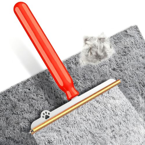 Enleveur De Poils Pour Chien Outil À Peluches Réutilisable À Manche Long | Balai À Tapis Pour Canapé, Tapis, Meubles, Sol, Lit, Maison, Dortoir, Animaux
