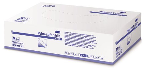 Peha-soft nitrile fino Untersuchungshandschuhe Gr. L
