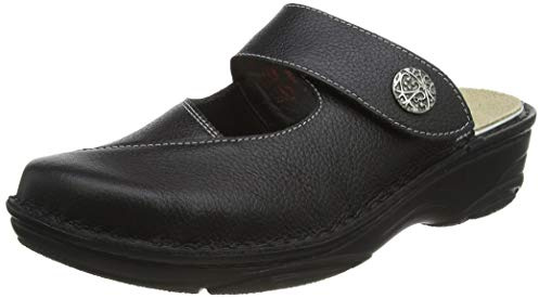 Berkemann 03457-982 Donna Ciabatte, Black, 37.5 EU