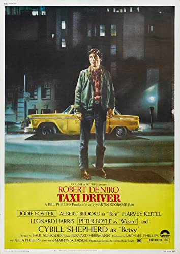 Taxi Driver Robert De NIRO Poster/Print/Picture Satin Photo Paper - A4-210mm x 297mm