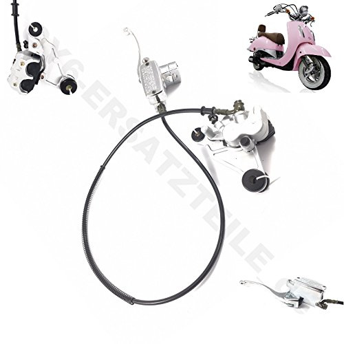 BREMSANLAGE BREMSE vorn komplett für BENZHOU YIYING YY50QT-21 - FIRENZE 50 - ZNEN RETRO CRUISER ZN50QT-E EASY CRUISER BURNOUT NOVA ALPHA MOTORS und baugleiche ROLLER 50-125ccm GY6